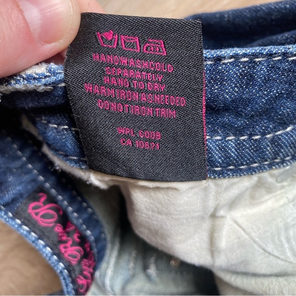 Rock & Roll Cowgirl jeans 29/34 western wear Blingy rodeo denim - Picture 8 of 16